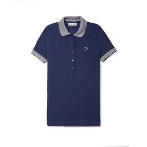 Women’s slim fit-stretch LACOSTE polo